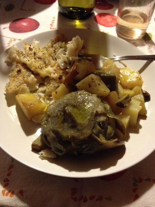 cauliflower with pecorino is kinda like a really good macaroni and cheese