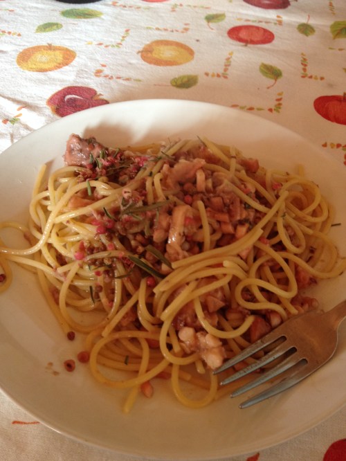 and of course, pasta